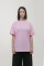 Basic Oversized T-shirt Spirit Rude in Light Pink