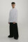 Basic Oversized Long Sleeve T-shirt Spirit Rude in Ivory #9