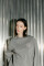 Oversized Long Sleeve T-shirt ARSC with Pastel Pink Logo 7x7cm in Gray #4