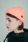 Coarse Knitted Beanie Fisherman in Neon Pink #1
