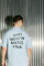 Oversized T-shirt ARSC With Black Logo 30х30сm in Light Blue