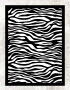 Patch Zebra 10x13,5cm (3x3.9in)