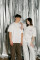 Oversized T-shirt Purr Mini Hearts х kotastiia in Ivory #7