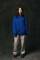 Basic Oversized Hoodie Mood in Electric Blue #4