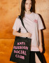 Tote Bag ARSC With White Pink 39х46сm Donation For The Ukrainian Armed Forces