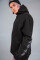 Superoversized Hoodie Jackalope in Black #7