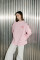 Oversized Long Sleeve T-shirt ARSC with Red Logo 30x30cm in Light Pink #3