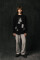 Oversized Sweatshirt With Patches Burnbabyburn in Black #6