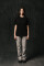 Basic Relaxed T-shirt in Deep Black #4