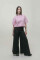 Basic Jersey Wide Leg Sweatpants SS in Black #6