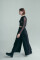 Basic Jersey Wide Leg Sweatpants in Black #3
