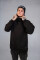 Oversized Hoodie Burnbabyburn in Black #2
