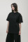 Basic Oversized T-shirt Spirit Rude in Black #9