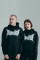 Oversized Hoodie Thorny in Black #5