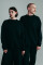 Basic Oversized Sweatshirt Luna in Black