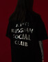 Oversized T-shirt ARSC with Mirror Logo 30x30cm in Black