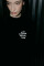 Oversized T-shirt ARSC With Reflective Logo 7x7cm in Black #9