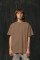 Basic Oversized T-shirt Spirit in Coyot