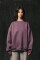 Basic Oversized Sweatshirt Mood in Purple #2