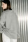 Oversized Long Sleeve T-shirt ARSC with Pastel Pink Logo 7x7cm in Gray #1