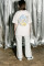 Oversized T-shirt Purr Flowers UA х kotastiia in Ivory #3
