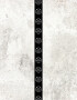 Patch Pentagram Ribbon Vertical 4,5x46cm (1.8x18in)