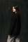 Basic Oversized Long Sleeve T-shirt Spirit Rude in Black #2