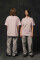 Oversized T-Shirt ARSC With Pink Logo 7х7сm in Light Lilac #2