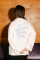 Oversized Long Sleeve T-shirt ARSC with Blue Logo 30x30cm in White