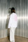 Oversized Long Sleeve T-shirt ARSC with Pink Logo 30x30cm in White #4