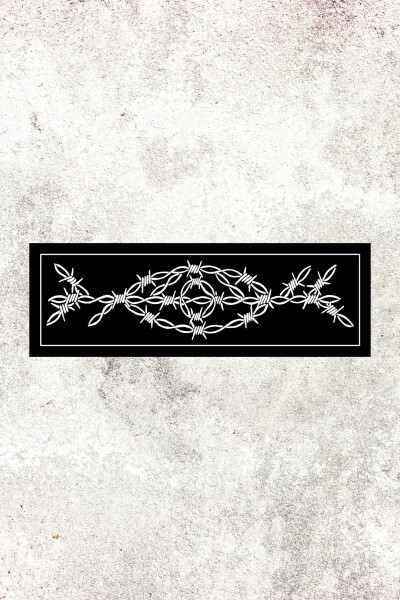 Patch ONE-EYED Logo Wire 14,5x5cm (5.7x2in)