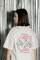 Oversized T-shirt Purr Heart х kotastiia in Ivory #3