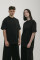 Basic Oversized T-shirt Spirit Rude in Black #10