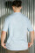 Oversized T-shirt ARSC With Black Logo 7x7cm in Light Blue  #4