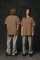 Basic Oversized T-shirt Spirit in Coyot #4