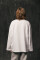 Basic Oversized Long Sleeve T-shirt Spirit Rude in White #1