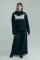 Oversized Hoodie Thorny in Black #2