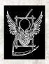 Patch Hourlass Scythe 8,5x11cm (3.3x4.3in)