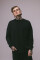 Basic Oversized Sweatshirt Drop in Black Without Fleece #5
