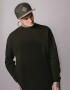 Basic Oversized Sweatshirt Drop in Black