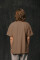 Basic Oversized T-shirt Spirit in Coyot #1