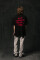 Oversized T-shirt ARSC With Red Logo 30x30cm in Black #1