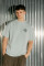 Oversized T-shirt ARSC With Black Logo 7х7сm in Light Olive #3