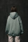 Basic Oversized Hoodie Mood in Turquoise #1