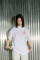 Oversized Tshirt ARSC With Red Logo 30х30сm in White #5