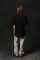 Basic Oversized T-shirt Idol in Deep Black #4
