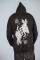 Superoversized Hoodie Jackalope in Black #5