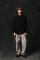 Basic Oversized Long Sleeve T-shirt Drop in Black #7