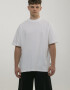 Basic Oversized T-shirt Spirit Rude in Ivory