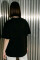 Oversized T-shirt ARSC With Reflective Logo 7x7cm in Black #2